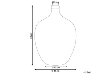 Dekorationsvas Roti Blå - Blå - Inredning - Dekoration & inredningsdetaljer - Vas - Blomvas