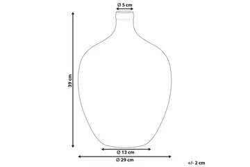 Dekorationsvas Roti Blå - Blå - Inredning - Dekoration & inredningsdetaljer - Vas - Blomvas