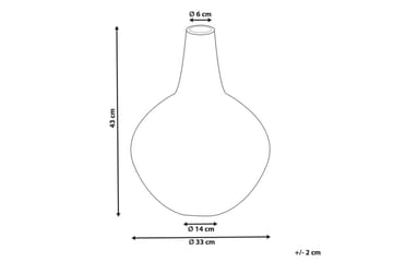 Dekorationsvas Silau - Inredning - Dekoration & inredningsdetaljer - Vas - Blomvas