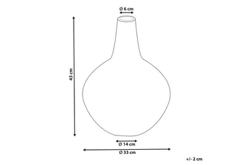 Dekorationsvas Silau - Inredning - Dekoration & inredningsdetaljer - Vas - Blomvas