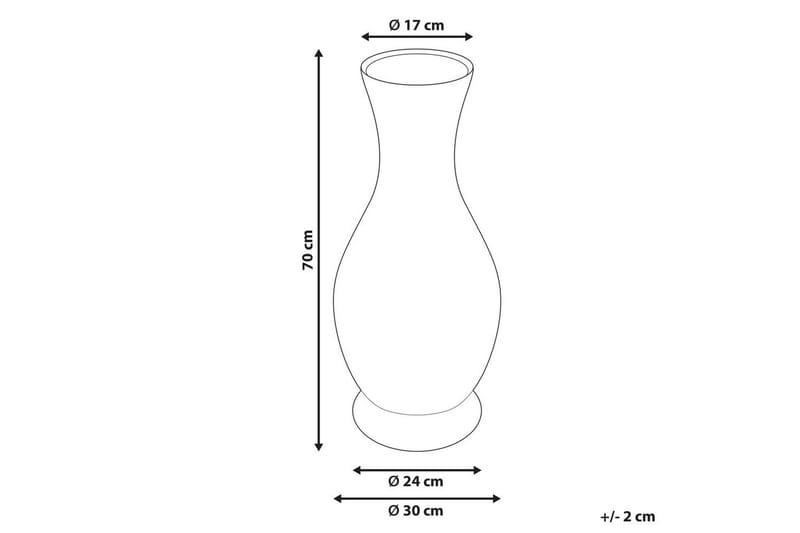 Dekorationsvas Trinisa 30x30x70 cm - 30x30x70 cm - Inredning - Dekoration & inredningsdetaljer - Vas - Blomvas