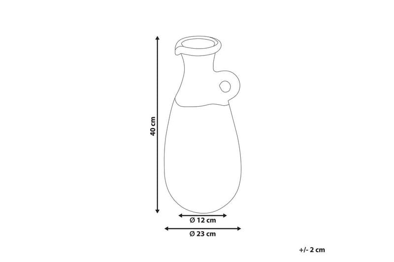 Dekorationsvas Velia 23x23x40 cm - 23x23x40 cm - Inredning - Dekoration & inredningsdetaljer - Vas - Blomvas