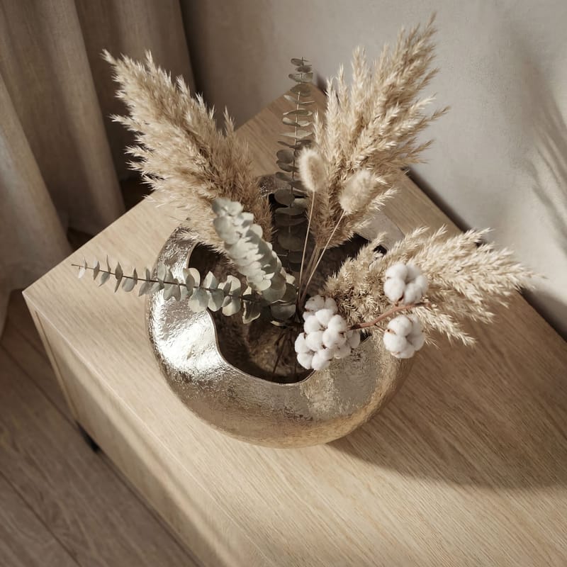 Harvik Bordsvas 30 cm i aluminium - Silver - Inredning - Dekoration & inredningsdetaljer - Vas - Blomvas