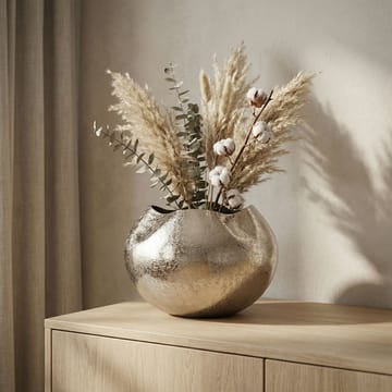 Harvik Bordsvas 30 cm i aluminium - Silver - Inredning - Dekoration & inredningsdetaljer - Vas - Blomvas