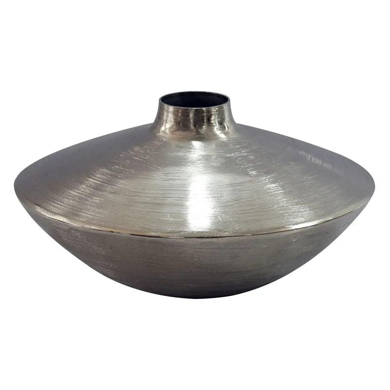 Helin Bordsvas 35 cm i aluminium, Silver