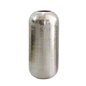 Korva Golvvas 45 cm i aluminium - Silver - Inredning - Dekoration & inredningsdetaljer - Vas - Blomvas