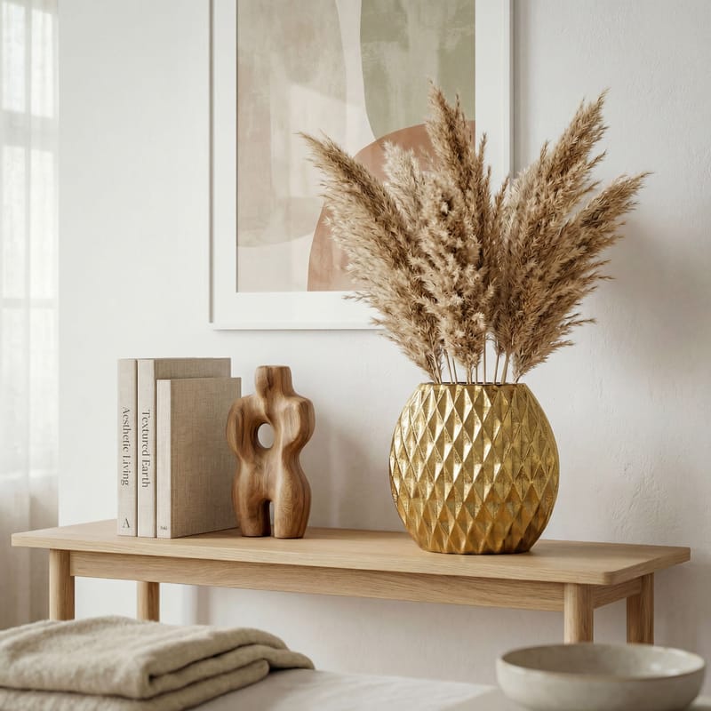 Larek Bordsvas i aluminium - Guld - Inredning - Dekoration & inredningsdetaljer - Vas - Blomvas