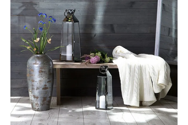 Lorca Vas 27 cm, Grå