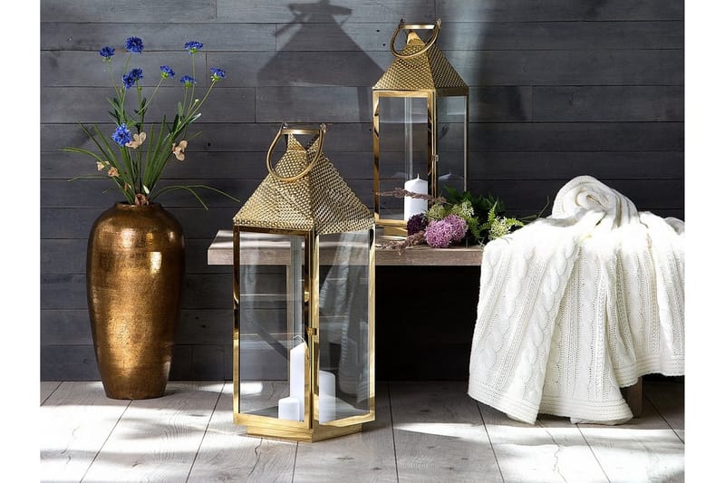 Vas Lorca 27 cm - Guld - Inredning - Dekoration & inredningsdetaljer - Vas - Blomvas
