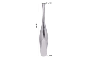 Vas Wohnling polerad aluminiumgjutning, modern stil 75 cm - 75 cm - Inredning - Dekoration & inredningsdetaljer - Vas - Blomvas