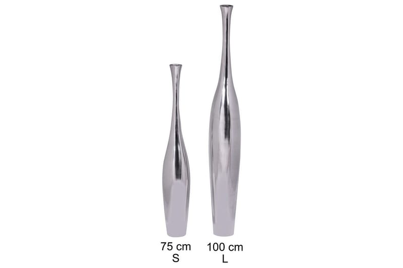 Vas Wohnling polerad aluminiumgjutning, modern stil 75 cm - 75 cm - Inredning - Dekoration & inredningsdetaljer - Vas - Blomvas