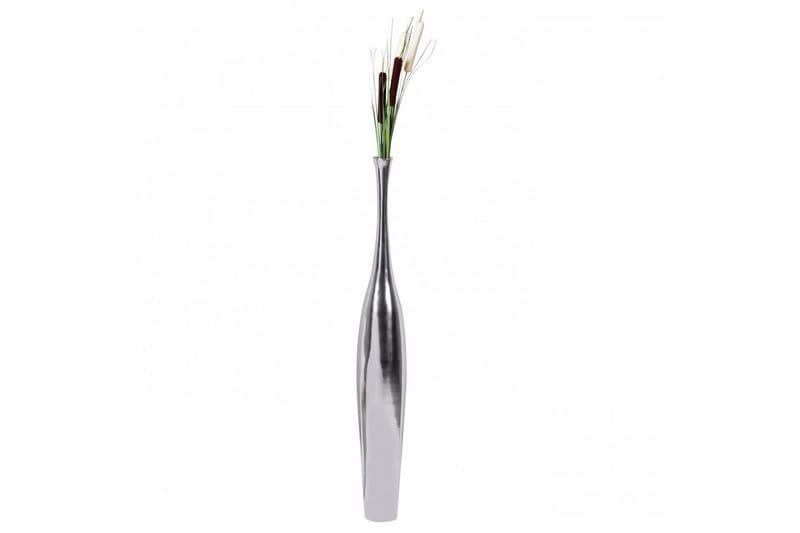 Vas Wohnling polerad aluminiumgjutning, modern stil 100 cm - 100 cm - Inredning - Dekoration & inredningsdetaljer - Vas - Blomvas