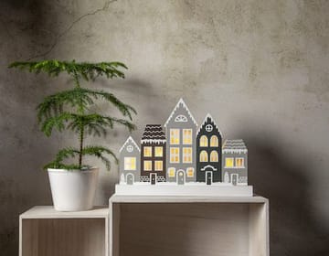 Villa Ljusstake 32 cm - grå - Inredning - Dekoration & inredningsdetaljer - Julpynt & juldekoration
