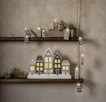 Villa Ljusstake 32 cm - grå - Inredning - Dekoration & inredningsdetaljer - Julpynt & juldekoration