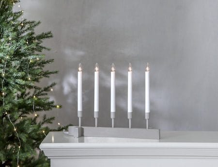 Vind Ljusstake 40 cm - beige - Inredning - Dekoration & inredningsdetaljer - Julpynt & juldekoration