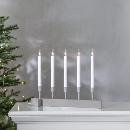 Vind Ljusstake 40 cm - beige - Inredning - Dekoration & inredningsdetaljer - Julpynt & juldekoration
