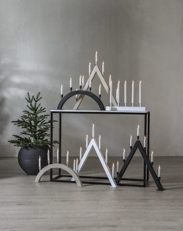 Vind Ljusstake 40 cm - vit - Inredning - Dekoration & inredningsdetaljer - Julpynt & juldekoration