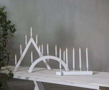 Vind Ljusstake 40 cm - vit - Inredning - Dekoration & inredningsdetaljer - Julpynt & juldekoration