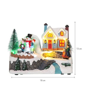 Winterville Juldekoration belysning 18 cm - flerfärgad - Inredning - Dekoration & inredningsdetaljer - Julpynt & juldekoration