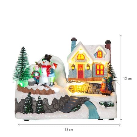 Winterville Juldekoration belysning 18 cm - flerfärgad - Inredning - Dekoration & inredningsdetaljer - Julpynt & juldekoration