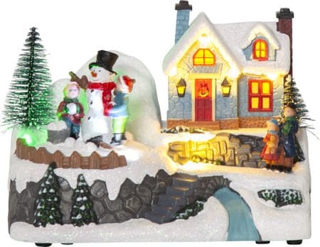 Winterville Juldekoration belysning 18 cm - flerfärgad - Inredning - Dekoration & inredningsdetaljer - Julpynt & juldekoration