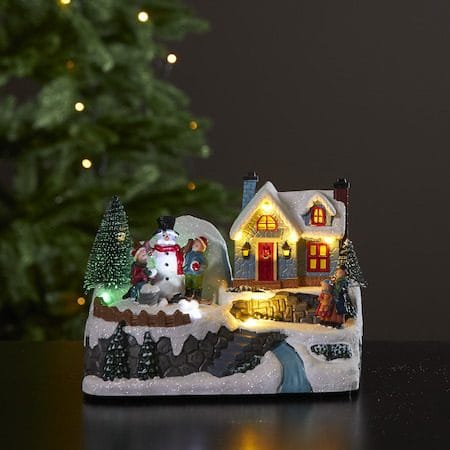 Winterville Juldekoration belysning 18 cm - flerfärgad - Inredning - Dekoration & inredningsdetaljer - Julpynt & juldekoration