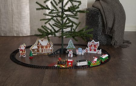 X-mas Train Dekorativt sceneri 103 cm - Flerfärgad - Inredning - Dekoration & inredningsdetaljer - Julpynt & juldekoration
