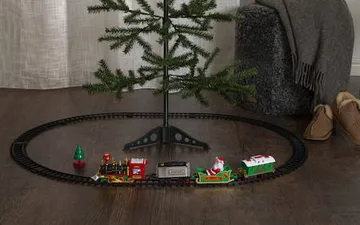 X-mas Train Dekorativt sceneri 103 cm - Flerfärgad - Inredning - Dekoration & inredningsdetaljer - Julpynt & juldekoration