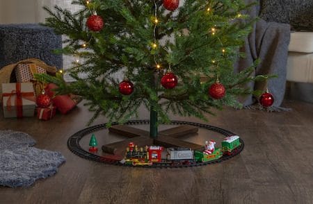 X-mas Train Dekorativt sceneri 103 cm - Flerfärgad - Inredning - Dekoration & inredningsdetaljer - Julpynt & juldekoration