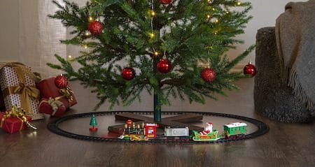 X-mas Train Dekorativt sceneri 103 cm - Flerfärgad - Inredning - Dekoration & inredningsdetaljer - Julpynt & juldekoration