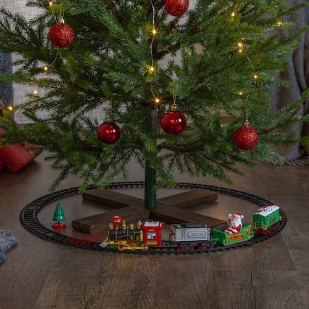 X-mas Train Dekorativt sceneri 103 cm - Flerfärgad - Inredning - Dekoration & inredningsdetaljer - Julpynt & juldekoration