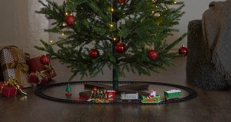 X-mas Train Dekorativt sceneri 103 cm - Flerfärgad - Inredning - Dekoration & inredningsdetaljer - Julpynt & juldekoration