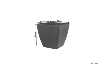 Zeli Kruka 42 cm - Grå - Inredning - Dekoration & inredningsdetaljer