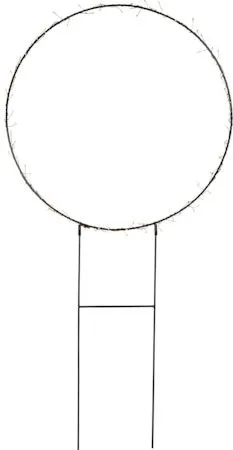 Barlumi Siluett Dekorationsbelysning 120 cm, svart
