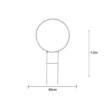 Barlumi Siluett Dekorationsbelysning 120 cm - svart - Inredning - Barnrum inredning - Lampa barnrum