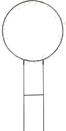 Barlumi Siluett Dekorationsbelysning 84 cm, svart