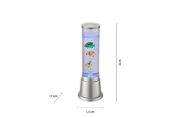 Ava Just Light Dekorationslampa - Silver - Inredning - Barnrum inredning - Lampa barnrum - Lavalampa