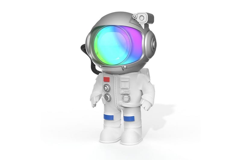 Barnlampa Mobility On Board Mini Stellar Light Space Austonaut, Vit