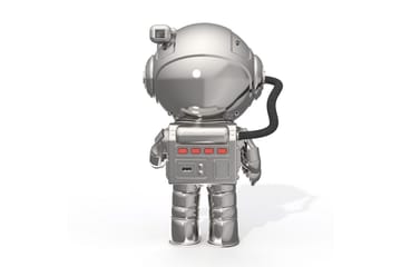 Barnlampa Mobility On Board Stellar Light Space Astronaut - Silver - Inredning - Barnrum inredning - Lampa barnrum - Skrivbordslampa barn