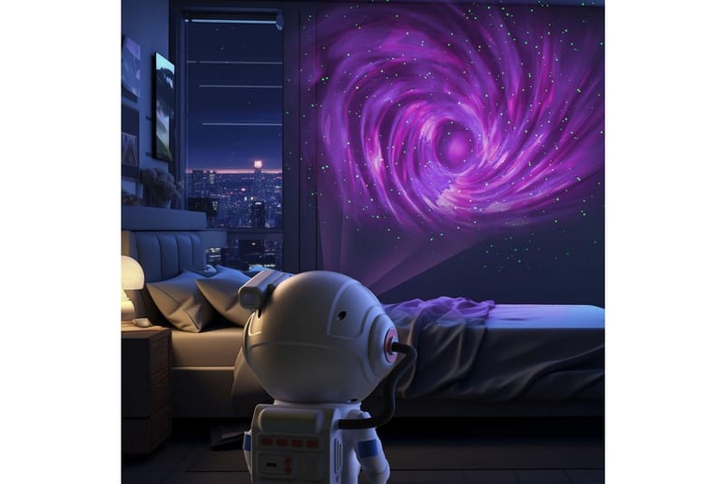 Barnlampa Mobility On Board Stellar Light Space Astronaut - Silver - Inredning - Barnrum inredning - Lampa barnrum - Skrivbordslampa barn