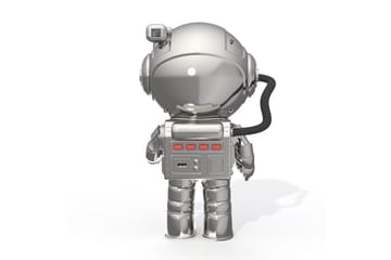 Barnlampa Mobility On Board Stellar Light Space Astronaut - Silver - Inredning - Barnrum inredning - Lampa barnrum