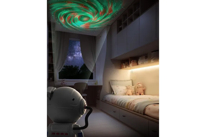 Barnlampa Mobility On Board Stellar Light Space Astronaut - Silver - Inredning - Barnrum inredning - Lampa barnrum - Skrivbordslampa barn