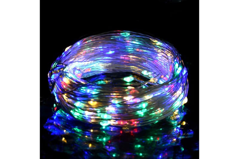 Ljusslinga med 150 LED flerfärgad 15 m - Flerfärgad - Ljusslinga inomhus - Dekorationsbelysning