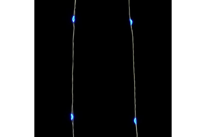 Ljusslinga med 300 LED blå 30 m - be Basic - Ljusslinga inomhus - Dekorationsbelysning