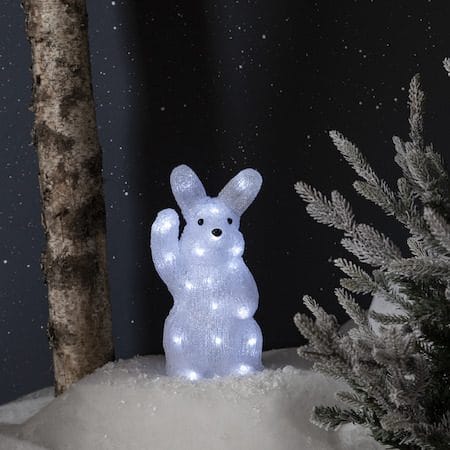 Crystalo Dekorationsfigur 14.5 cm - vit - Inredning - Barnrum inredning - Lampa barnrum