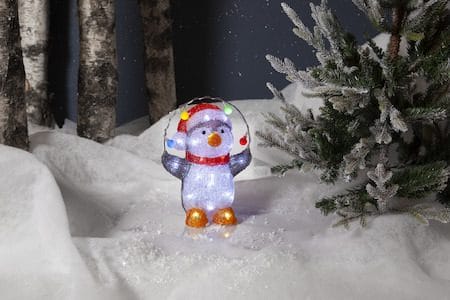 Crystalo Dekorationsfigur 22 cm - flerfärgad - Inredning - Barnrum inredning - Lampa barnrum