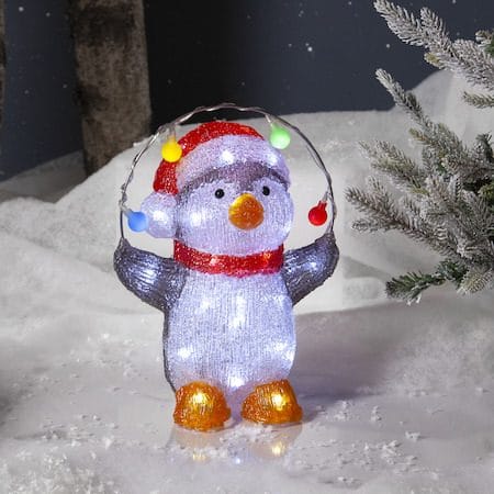 Crystalo Dekorationsfigur 22 cm - flerfärgad - Inredning - Barnrum inredning - Lampa barnrum