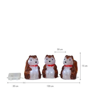 Crystalo Dekorationsfigur - brun - Inredning - Barnrum inredning - Lampa barnrum