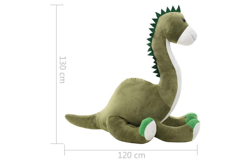 Gosedjur brontosaurus plysch grön - Grön - Dekoration barnrum