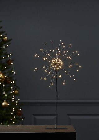 Firework Inomhusdekoration belysning 25 cm - Svart - Inredning - Barnrum inredning - Lampa barnrum